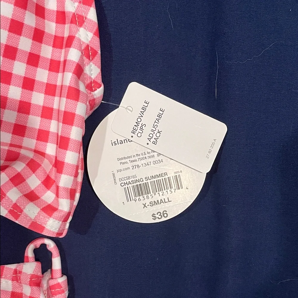 Pink Gingham Bikini Set - Picture 3 of 4